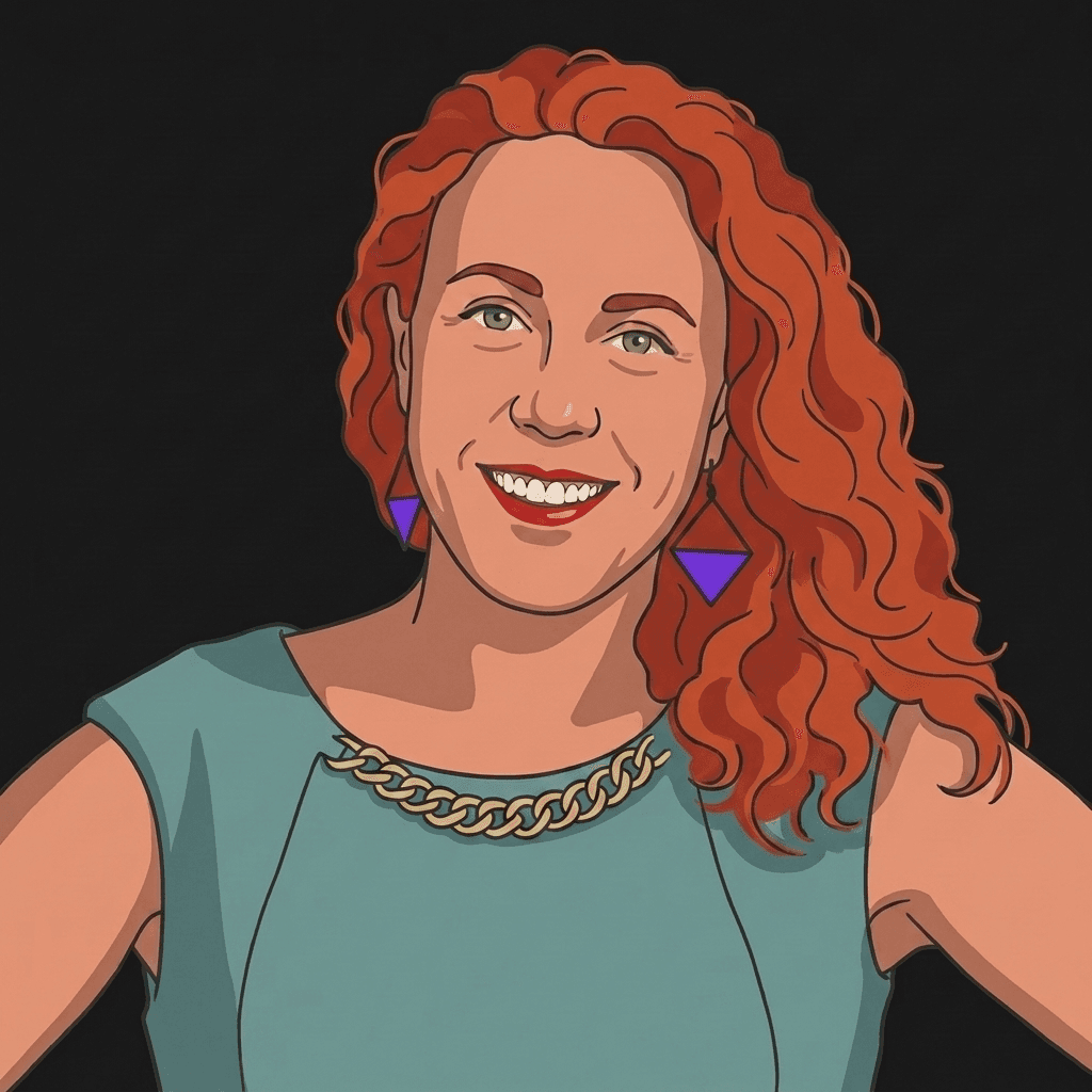 Illustrated portrait of Alissa Brandon
