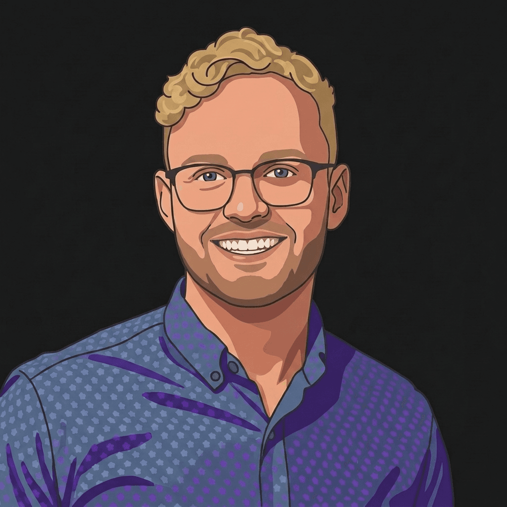 Illustrated portrait of Jacob Jackson